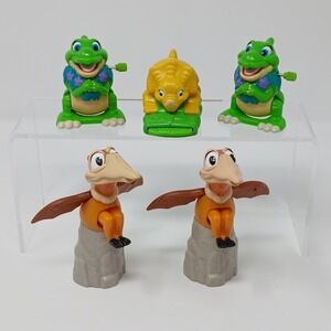 Vtg Burger King Kids Toys The Land Before Time 1997 Lot Of 5 Petrie Cera Ducky
